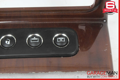 03-13 Maserati Quattroporte M139 Center Console Rear A/C Control Trim Bezel Assy