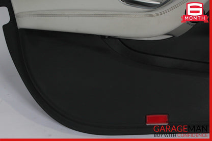 15-16 Mercedes W205 C350e C300 Front Left Interior Door Panel Trim Assy Grey
