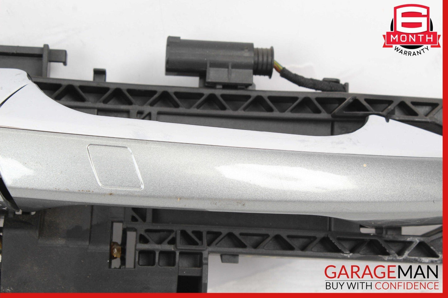 14-16 Mercedes W212 E350 Front Right Side Exterior Door Handle Keyless Go Silver