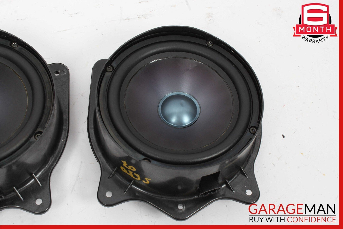 07-09 Mercedes W221 S550 Rear Left & Right Door Audio Sound Speakers Set of 2 Pc