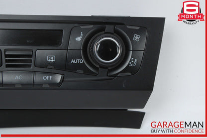09-12 Audi Q5 S4 Front AC A/C Air Conditioning Heater Climate Control Panel OEM