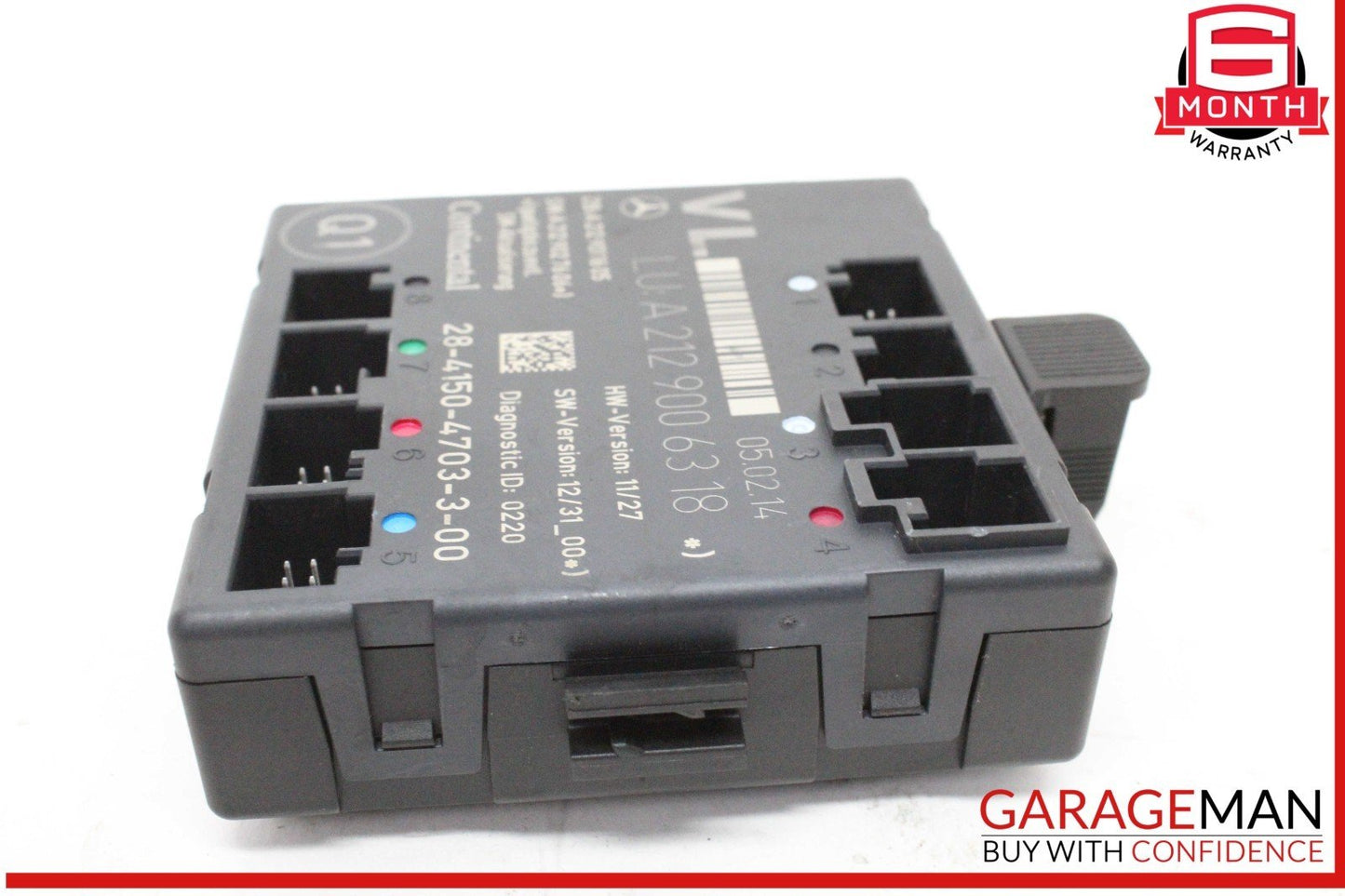 08-18 Mercedes X204 GLK350 4MATIC Front Left Side Door Control Module OEM