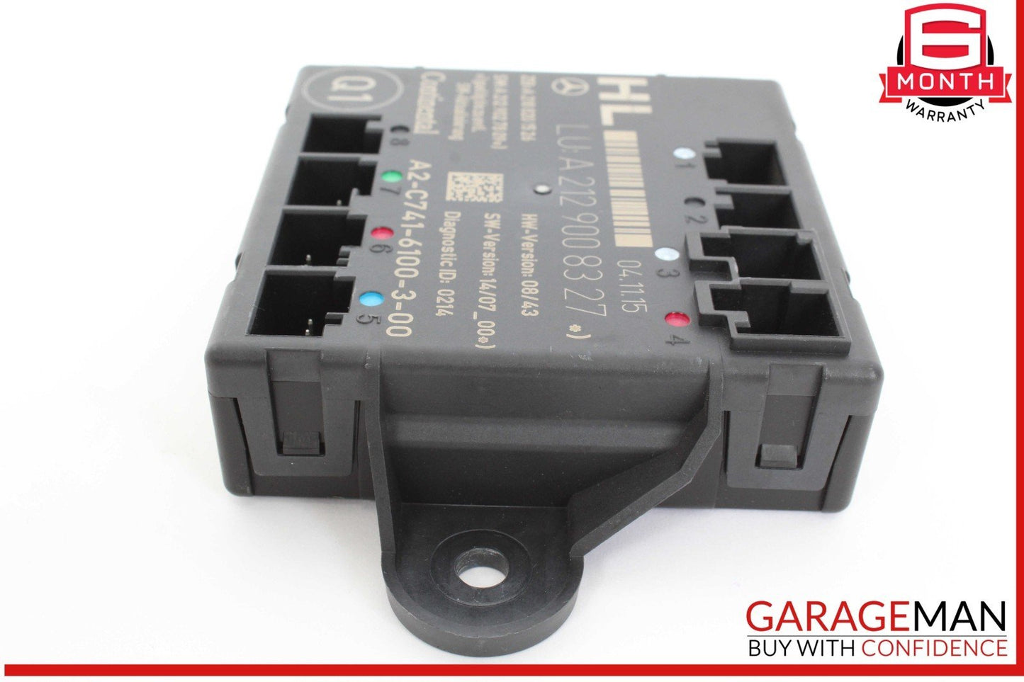 08-18 Mercedes W212 E350 C250 Rear Left Side Door Control Module Unit OEM