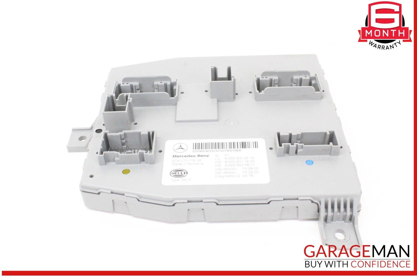 14-17 Mercedes W222 S550 S600 Front SAM Signal Acquisition Control Module Unit
