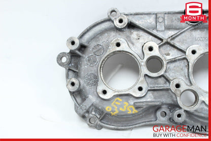 06-10 Mercedes C230 E350 Front Left Engine Timing Chain Plate Valve Cover