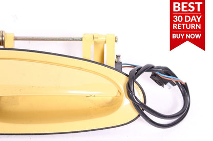 97-04 Porsche Boxster 986 Front Right Side Exterior Door Handle Yellow A78 OEM