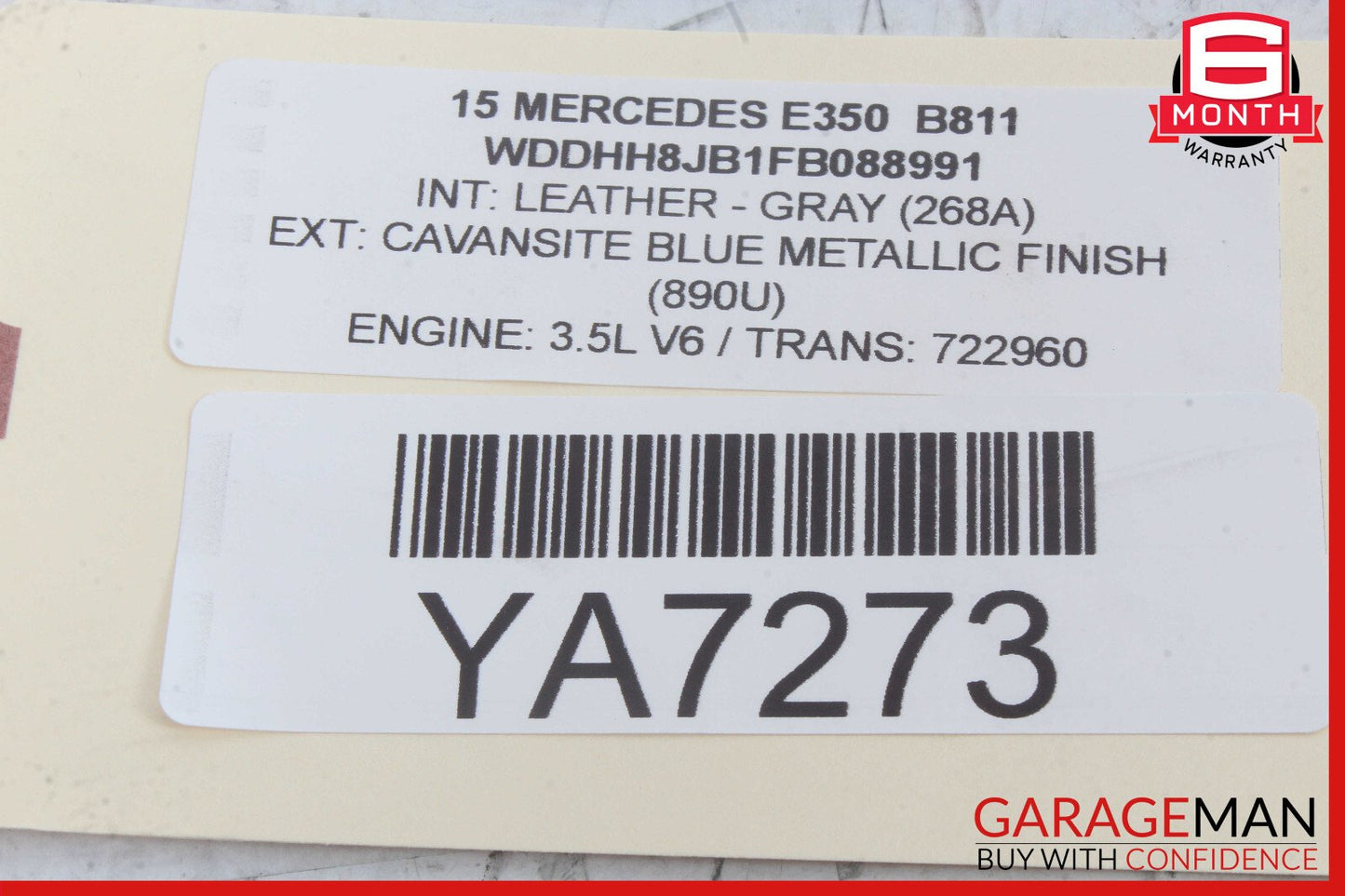 08-18 Mercedes W212 E350 C300 Front Left Side Door Control Module Unit OEM