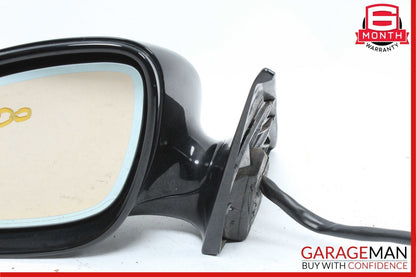 06-08 Mercedes W219 CLS500 Front Left Side Door Mirror Rear View Black OEM