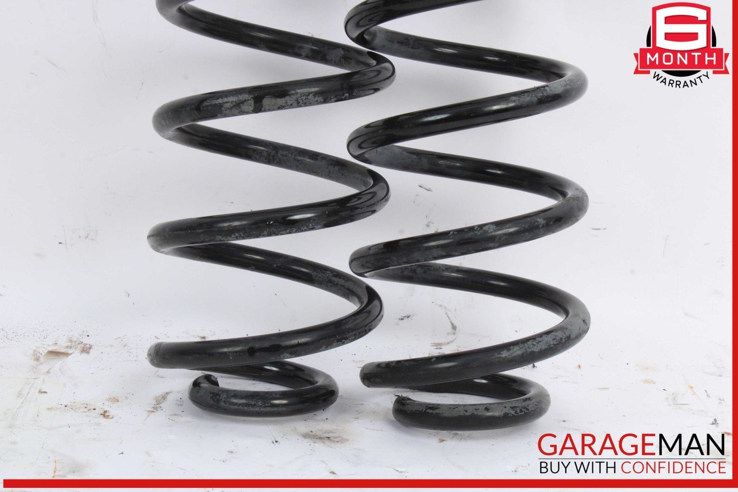09-17 Audi Q5 SQ5 Rear Left and Rear Right Side Coil Spring Set of 2 OEM