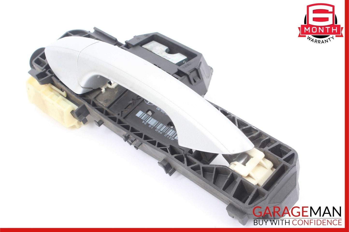 10-13 Mercedes W212 E350 Rear Left Driver Side Exterior Door Handle Silver OEM