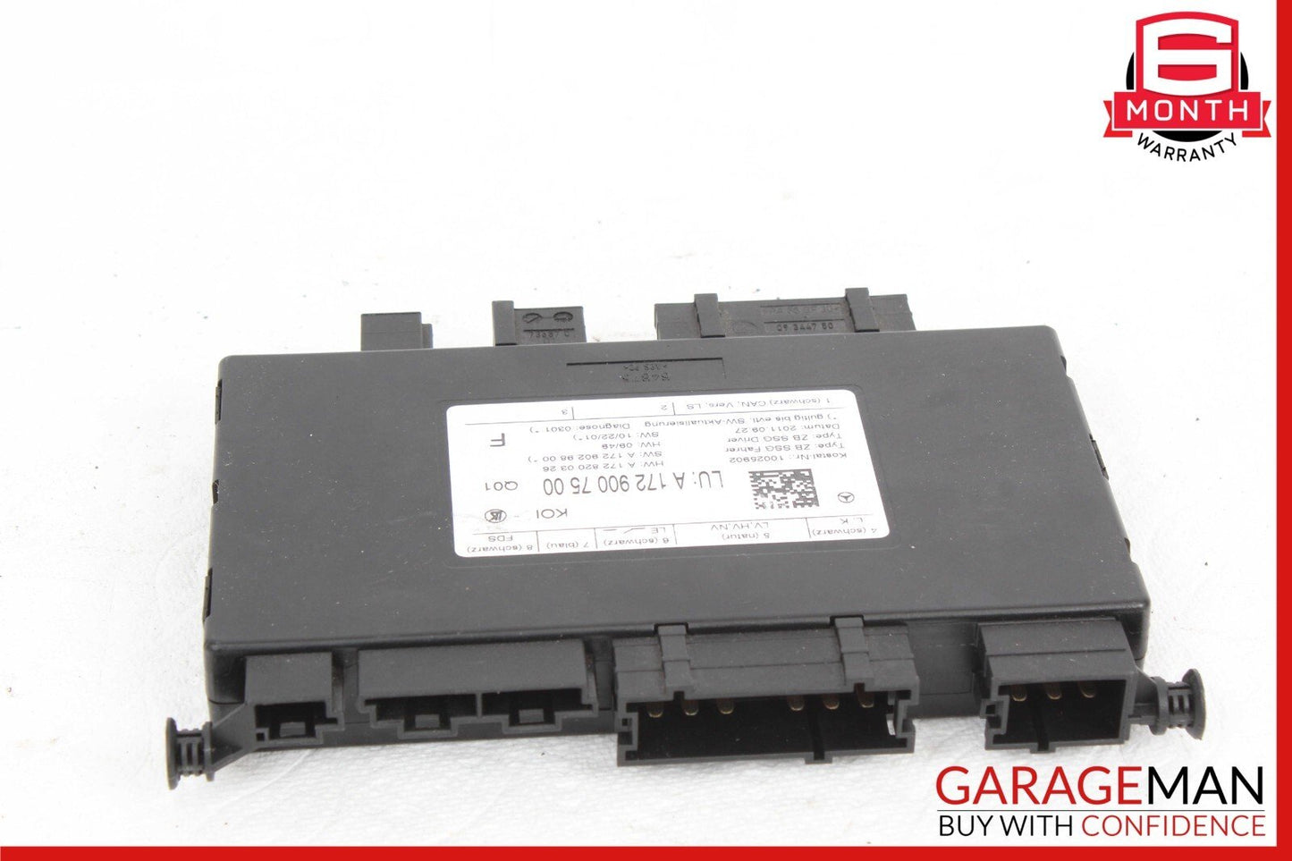 08-20 Mercedes W204 C250 E350 C350 Front Left Side Seat Controller Module