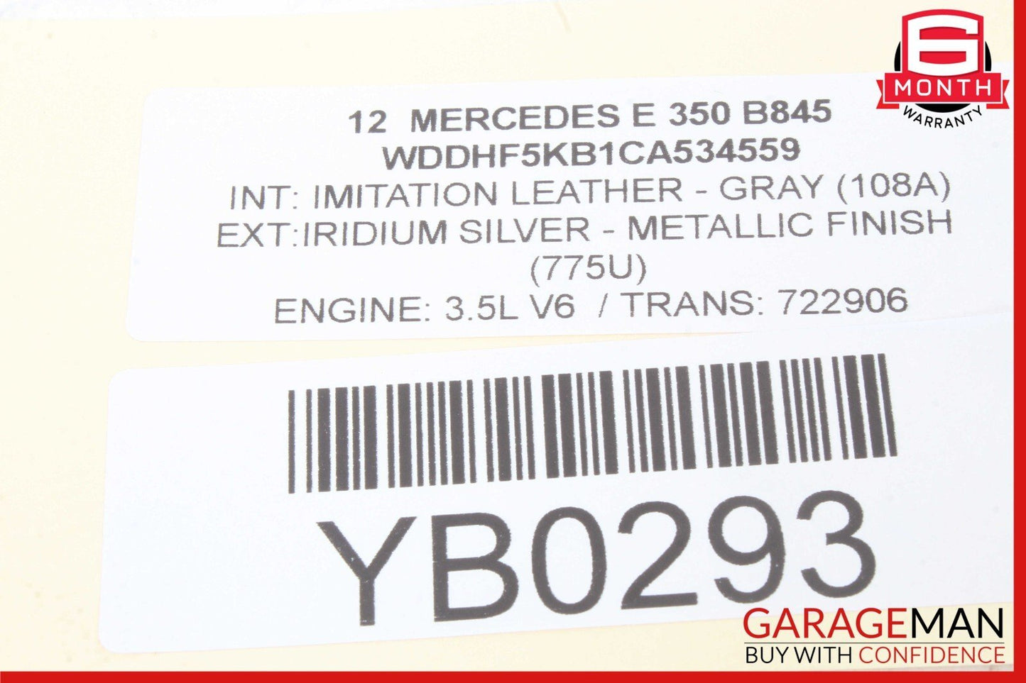08-18 Mercedes W212 E350 C300 GLK350 Rear Right Side Door Control Module OEM