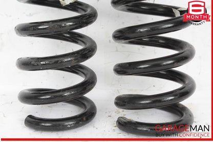 14-17 Maserati Ghibli Rear Right & Left Suspension Coil Spring Absorber Set OEM