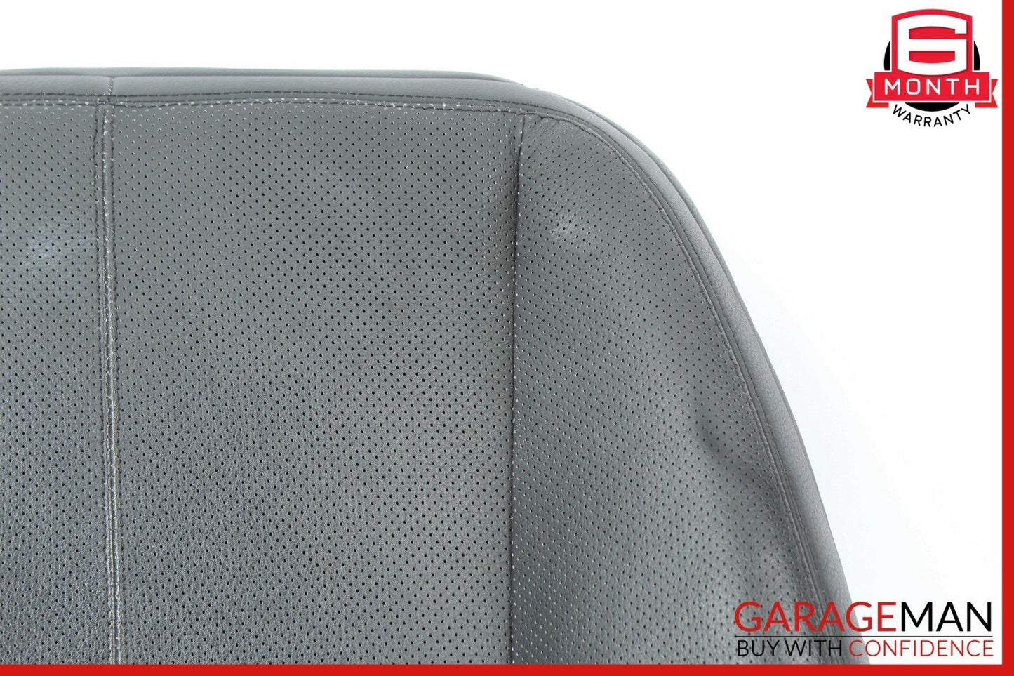 07-09 Mercedes W221 S550 Front Left / Right Top Upper Seat Cushion Cover Black