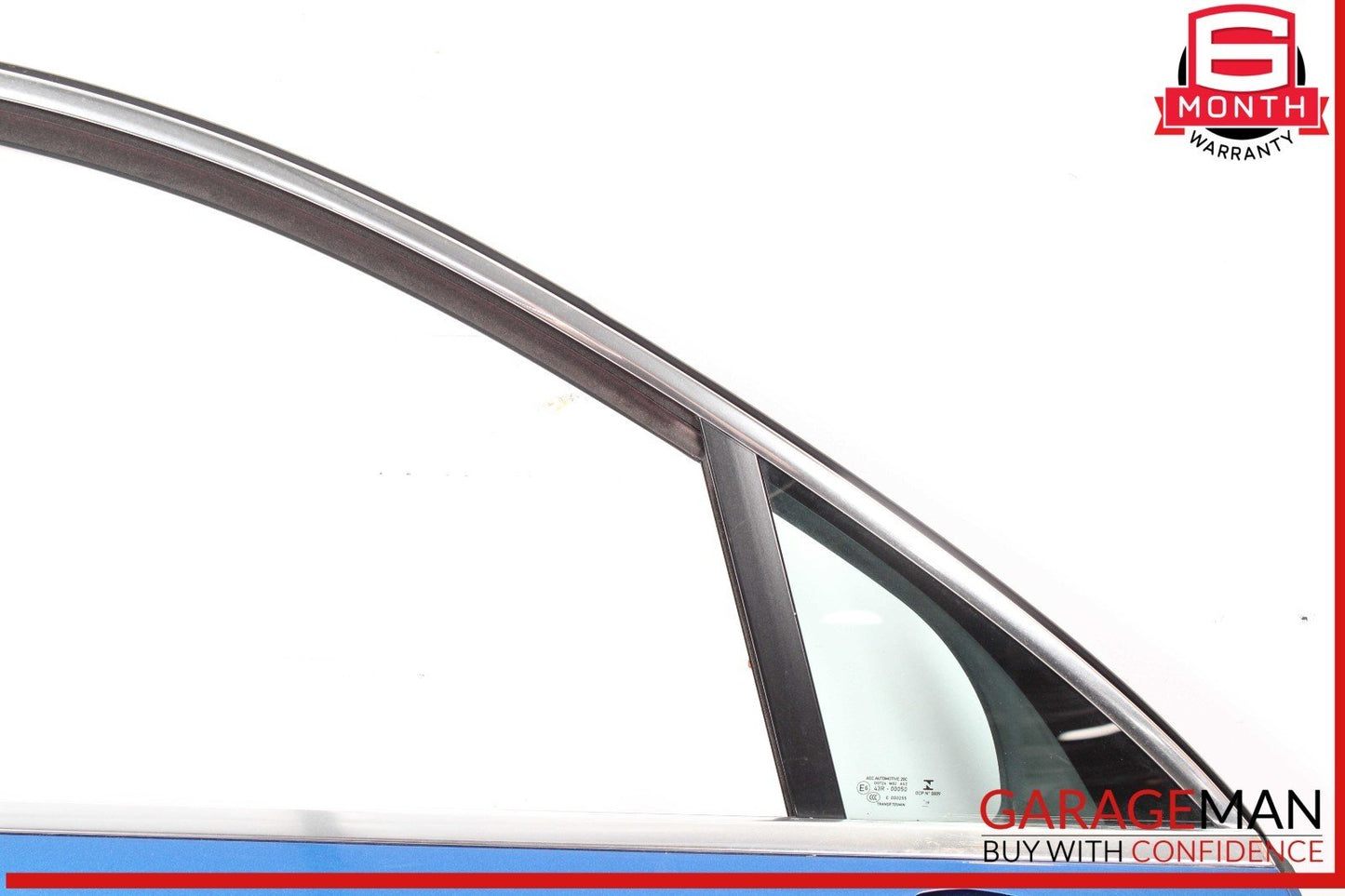 15-25 Porsche Macan 95B Front Right Passenger Side Door Shell Blue OEM