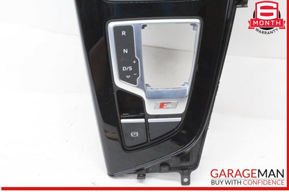 17-24 Audi S5 A4 Front Center Console Cup Holder w/ Shift Indicator Bezel OEM