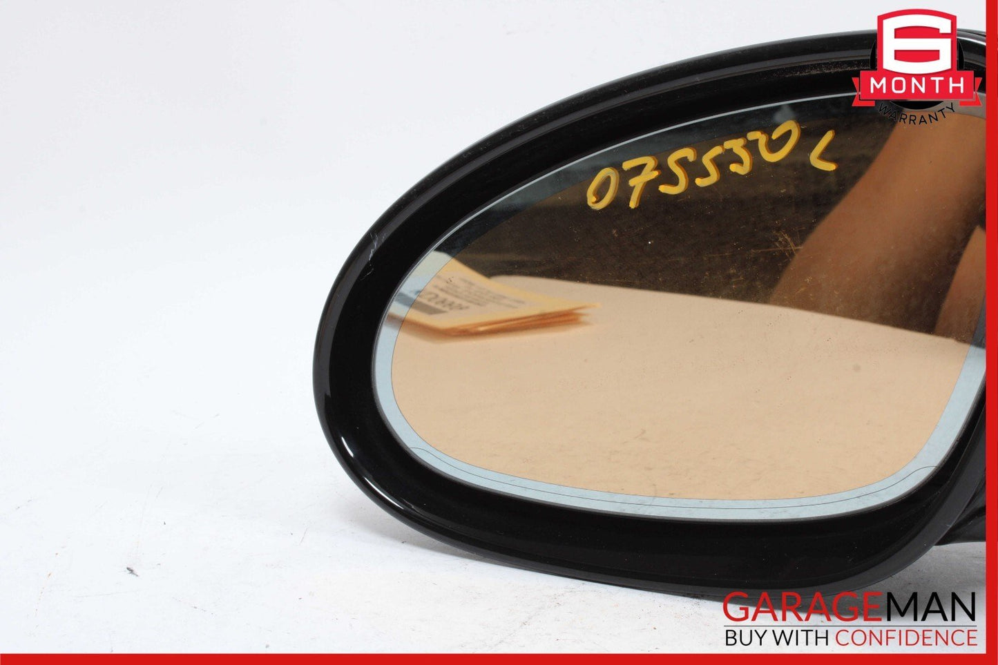 07-09 Mercedes W221 S550 S600 Front Left Driver Side Mirror Door Rear View Black