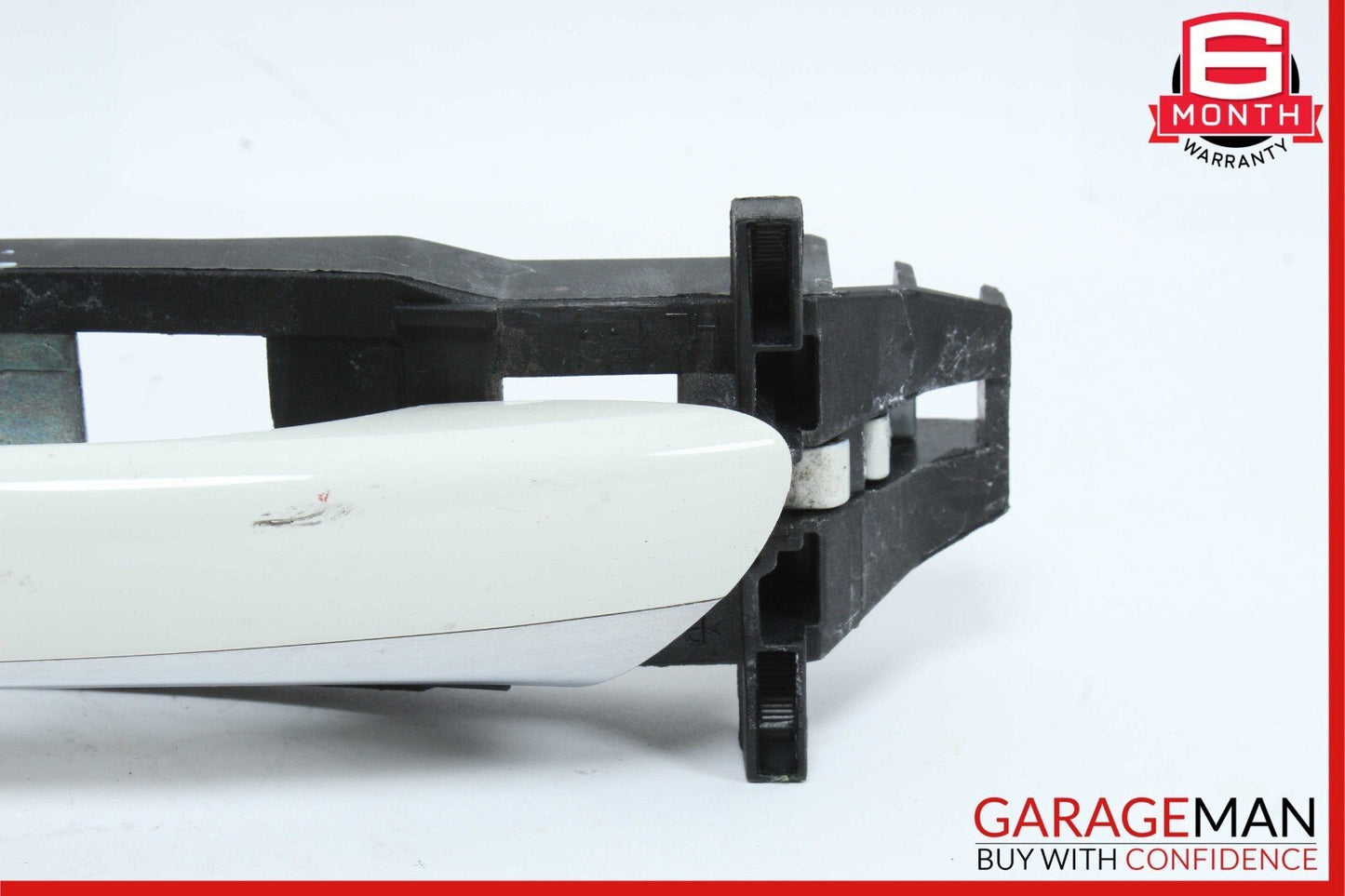 03-09 Mercedes W211 E320 E350 Rear Left Side Exterior Door Handle Calcite White