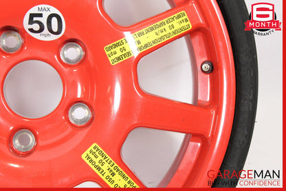 11-18 Porsche Cayenne 958 Emergency Spare Tire Wheel Donut Rim 18 18" OEM