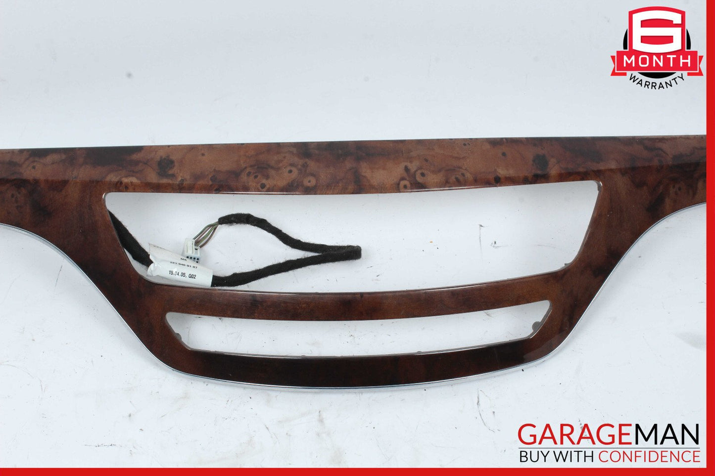07-09 Mercedes W221 S550 Dash Board Dashboard Center Bezel Trim Cover Panel OEM