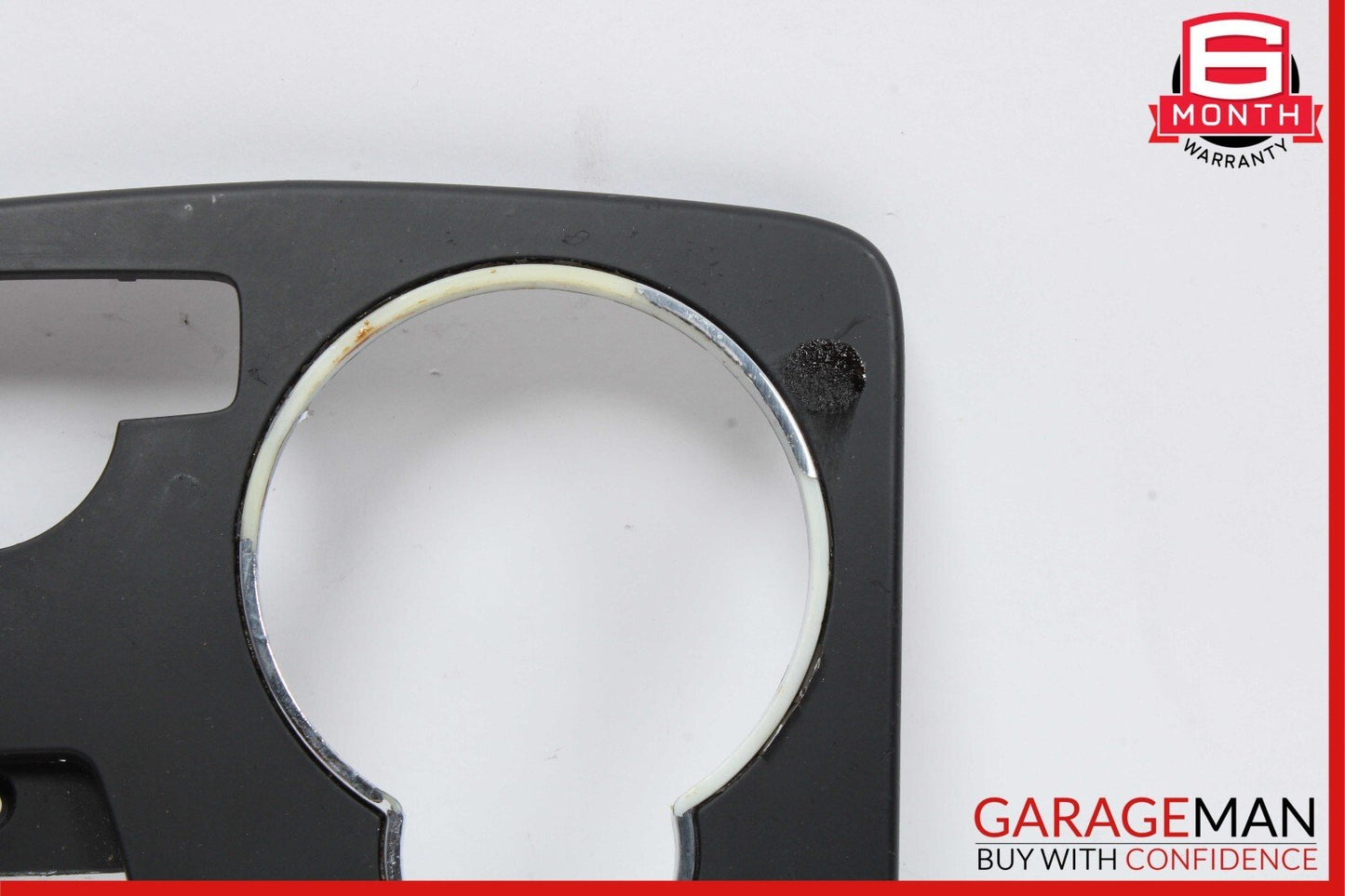 08-14 Mercedes W204 C300 E550 Center Console Cup Holder Bezel Trim Cover Black