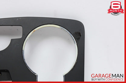 08-14 Mercedes W204 C300 E550 Center Console Cup Holder Bezel Trim Cover Black