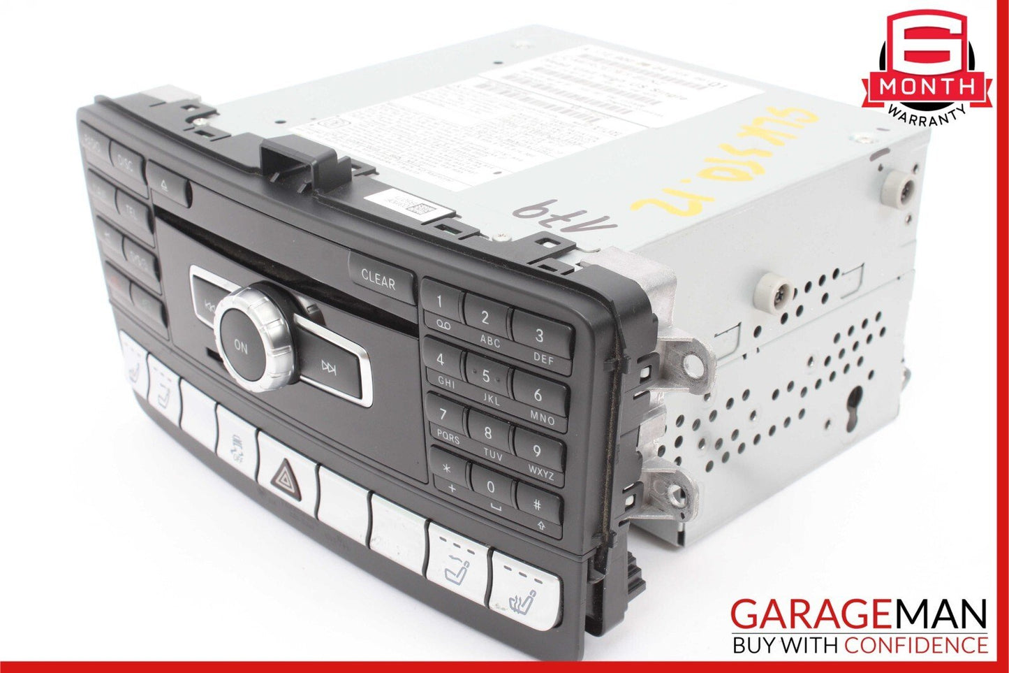 12-16 Mercedes R172 SLK350 SLK300 Navigation Command Head Unit DVD CD Audio Q1