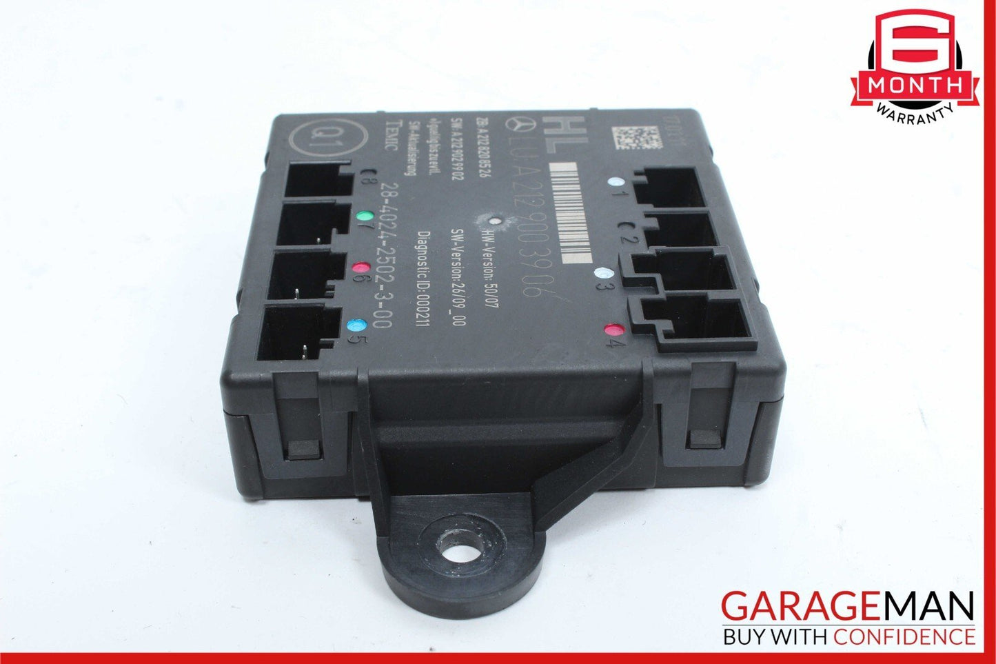 08-18 Mercedes-Benz E350 W212 Rear Left Door Control Module 2129003906 Genuine