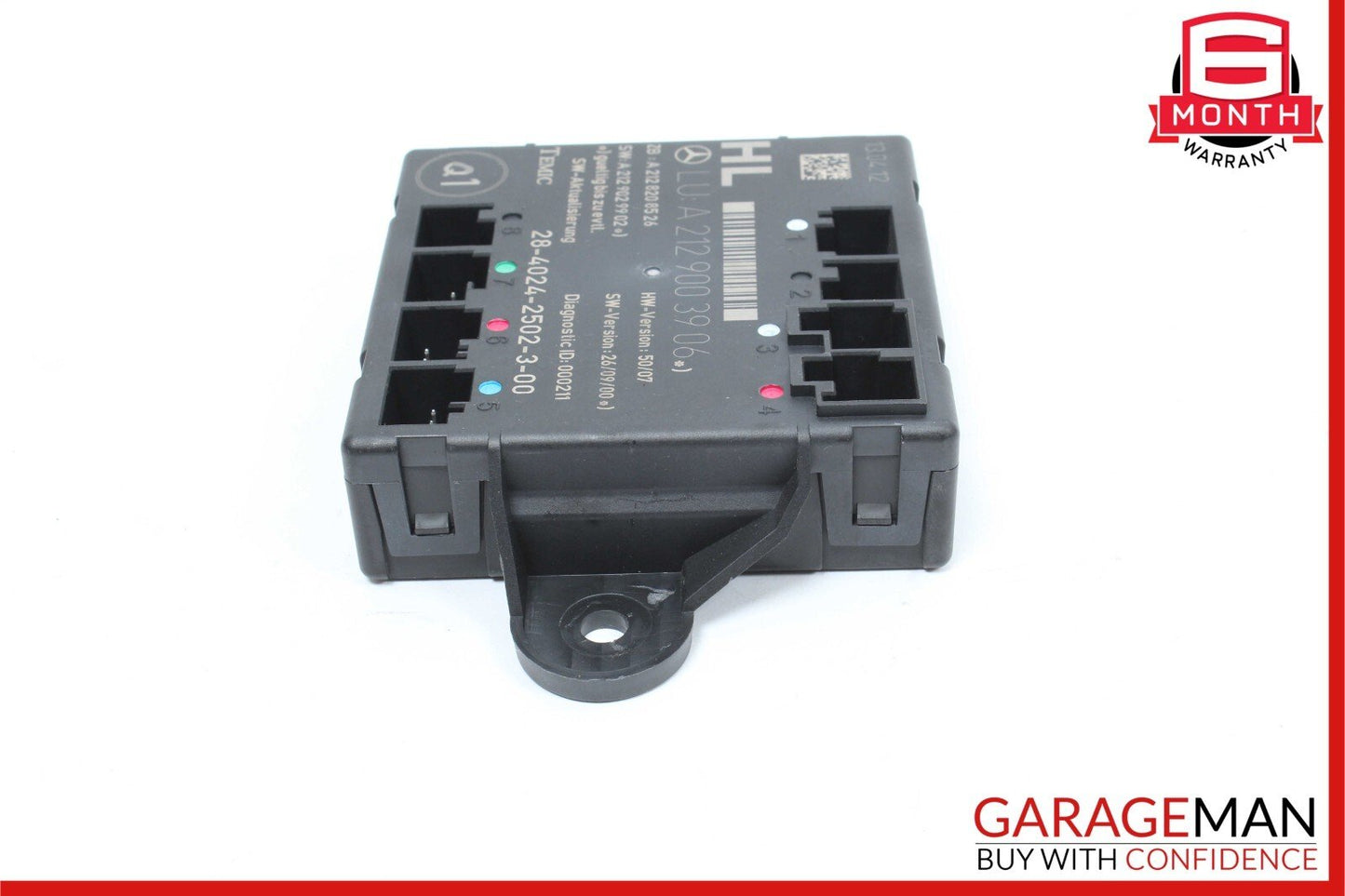 08-18 Mercedes W204 C350 C300 CLS550 Rear Left Side Door Control Module OEM