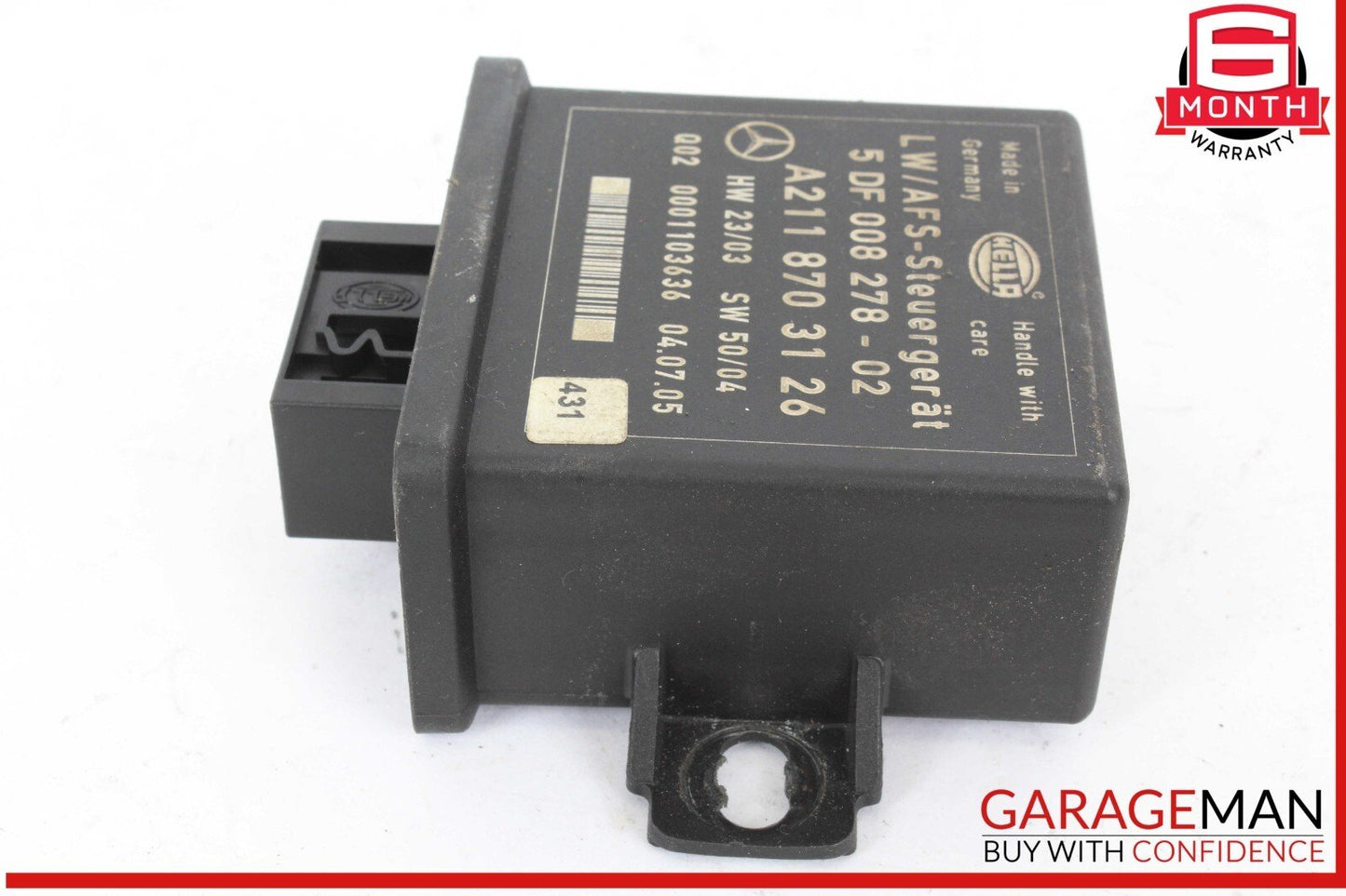 06-10 Mercedes W219 CLS63 AMG Headlight Head Light Lamp Control Module Unit OEM
