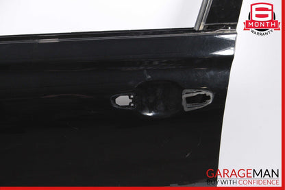 17-19 Genesis G90 Front Left Driver Side Exterior Door Shell Frame Panel Black
