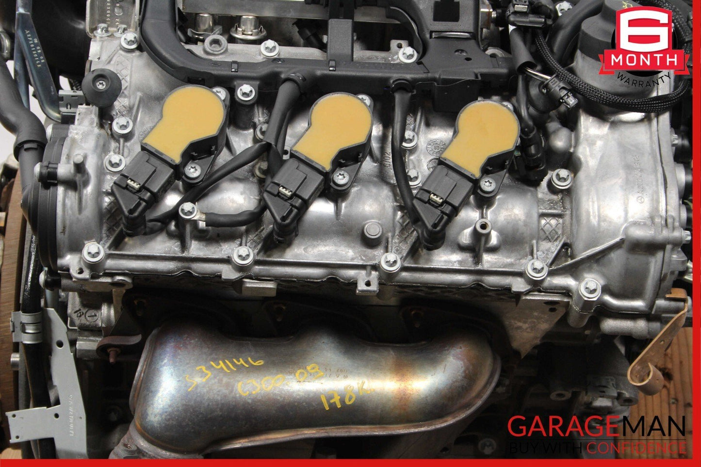 06-11 Mercedes R171 SLK280 C300 Engine Motor Block Assembly 3.0L M272 RWD 178k