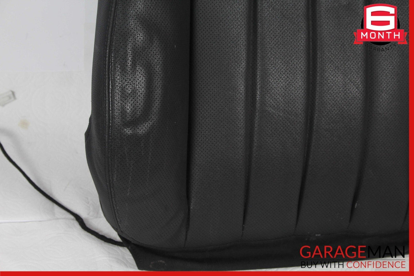 10-16 Mercedes W212 E550 E400 Front Right Top Upper Seat Cushion Black OEM
