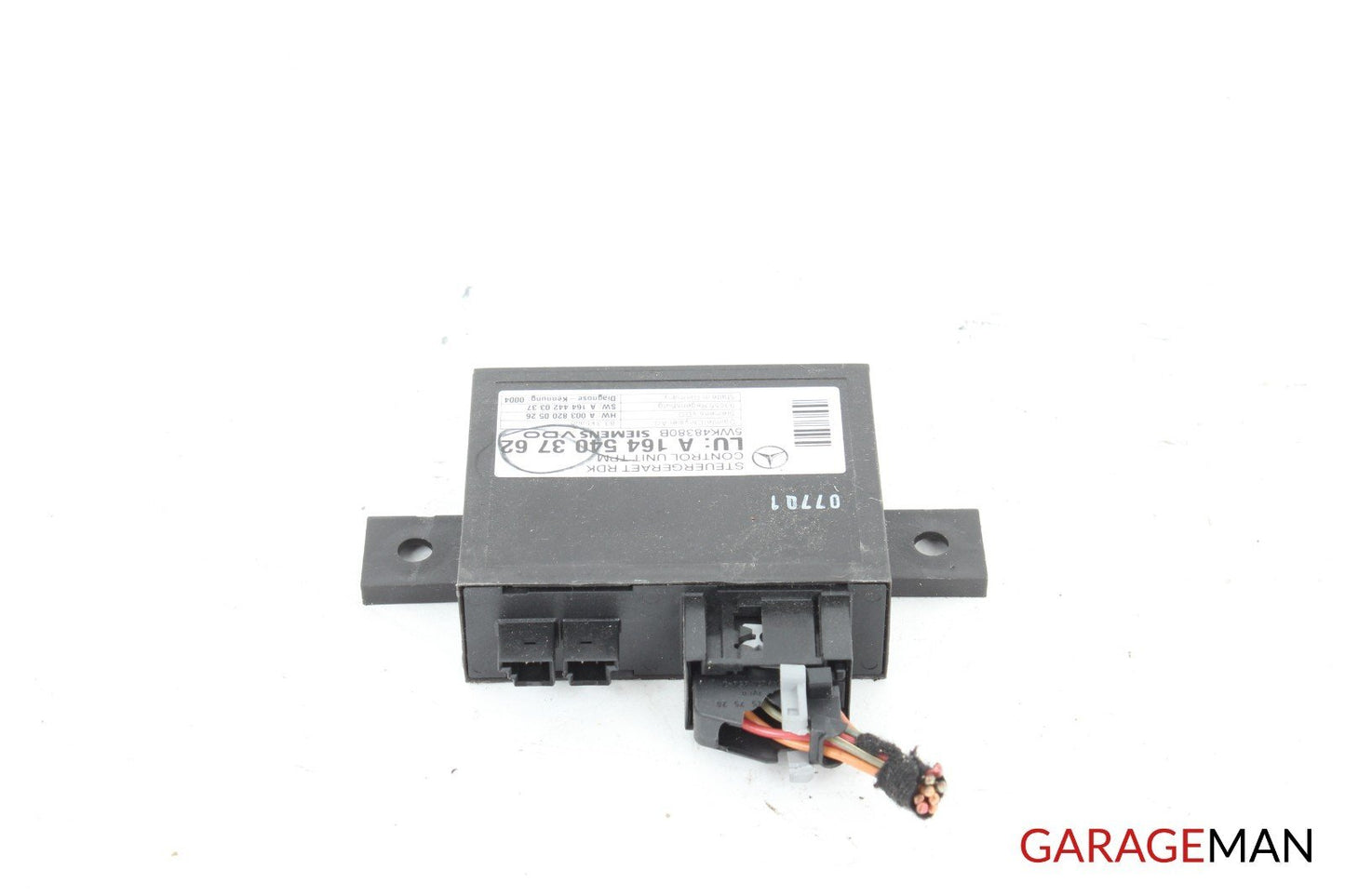 06-09 Mercedes X164 GL450 ML350 Tire Pressure Control Module 1645403762 A124 OEM