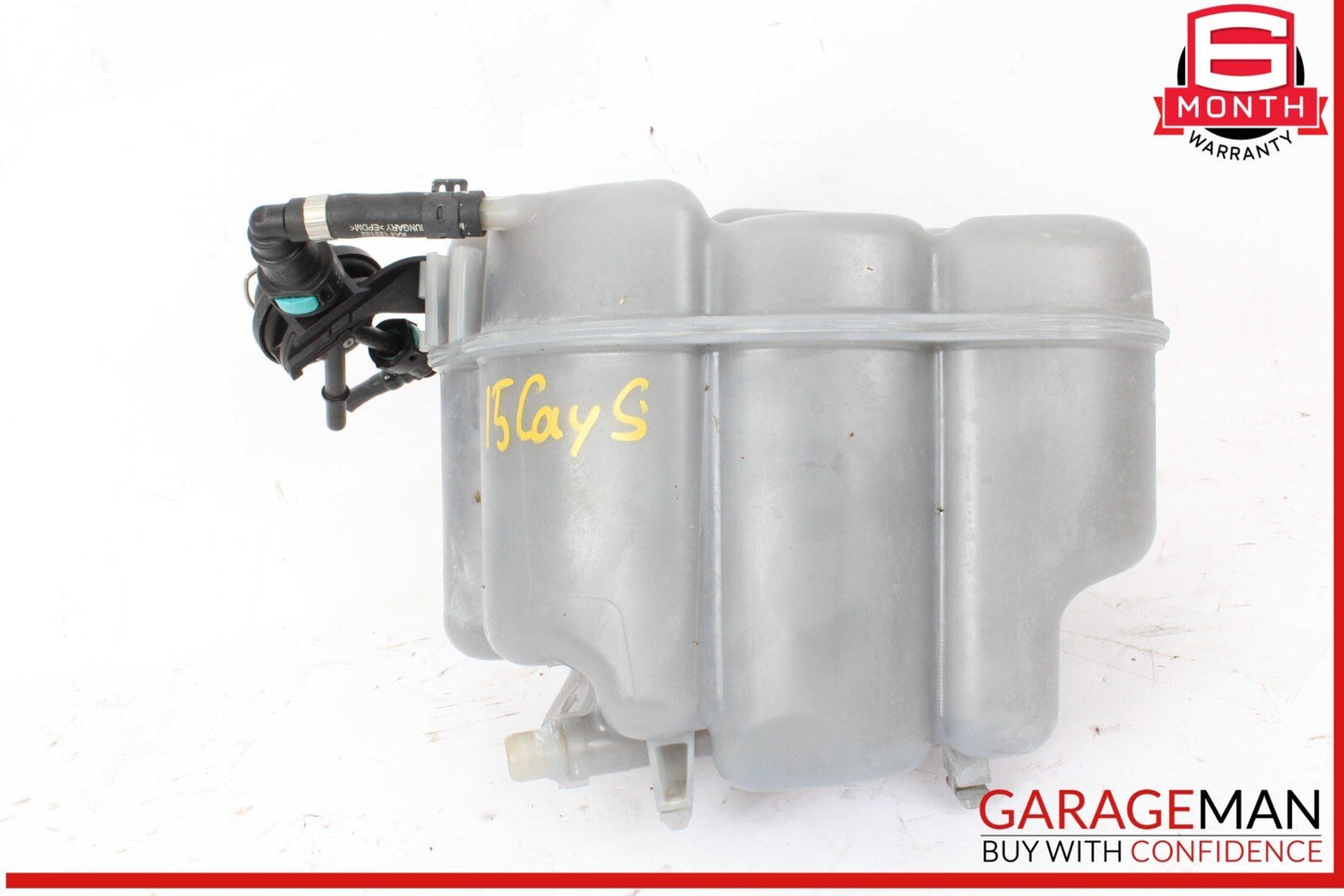 11-18 Porsche Cayenne 958 Coolant Reservoir Overflow Expansion OEM