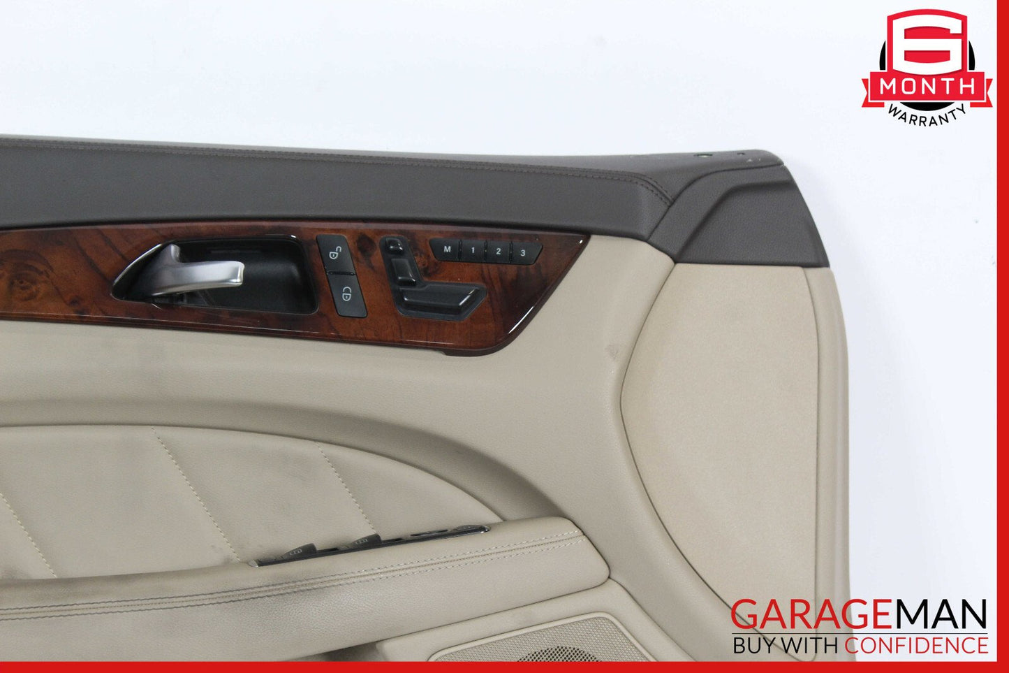 12-14 Mercedes W218 CLS550 Front Left Driver Side Interior Door Panel OEM