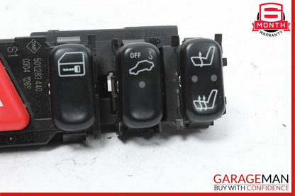 98-02 MERCEDES W210 E320 DASHBOARD HAZARD CONTROL SWITCH PANEL A116 OEM