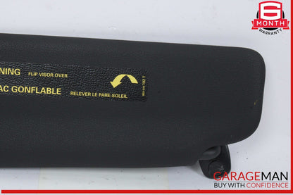 10-17 Audi A5 Front Right Passenger Side Sun Visor Sunvisor Black 8H0857552 OEM