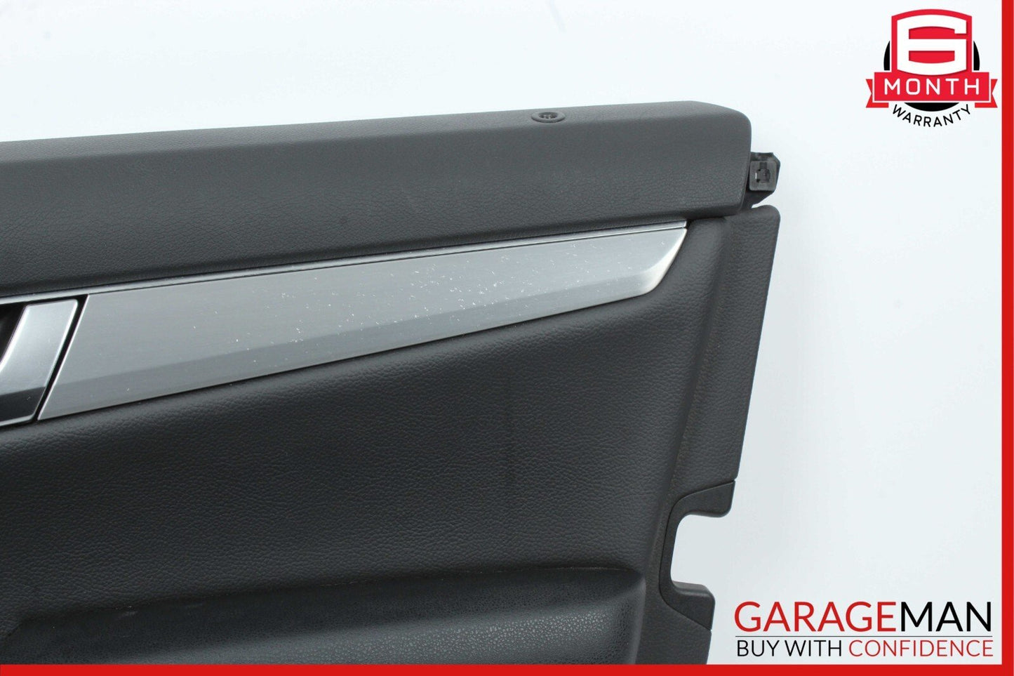 08-14 Mercedes W204 C250 C300 Front Right Side Interior Door Panel Black OEM