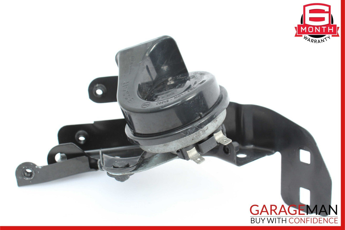 06-11 Mercedes W219 CLS550 Low Tone Horn Note Signal Alarm Siren w/ Bracket OEM