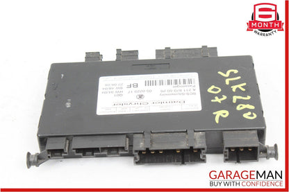 03-11 Mercedes R171 SLK280 CLS550 Under Seat Control Module Front Right Side OEM