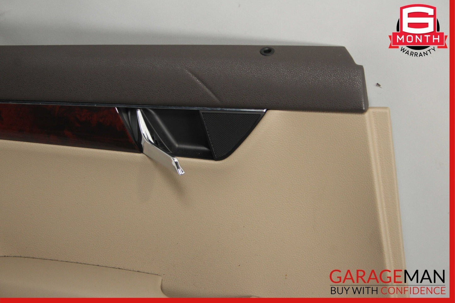08-14 Mercedes W204 C300 C350 Rear Left Side Interior Door Panel Assembly Beige