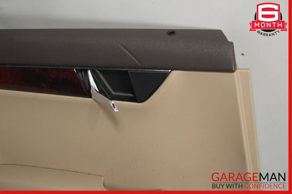 08-14 Mercedes W204 C300 C350 Rear Left Side Interior Door Panel Assembly Beige