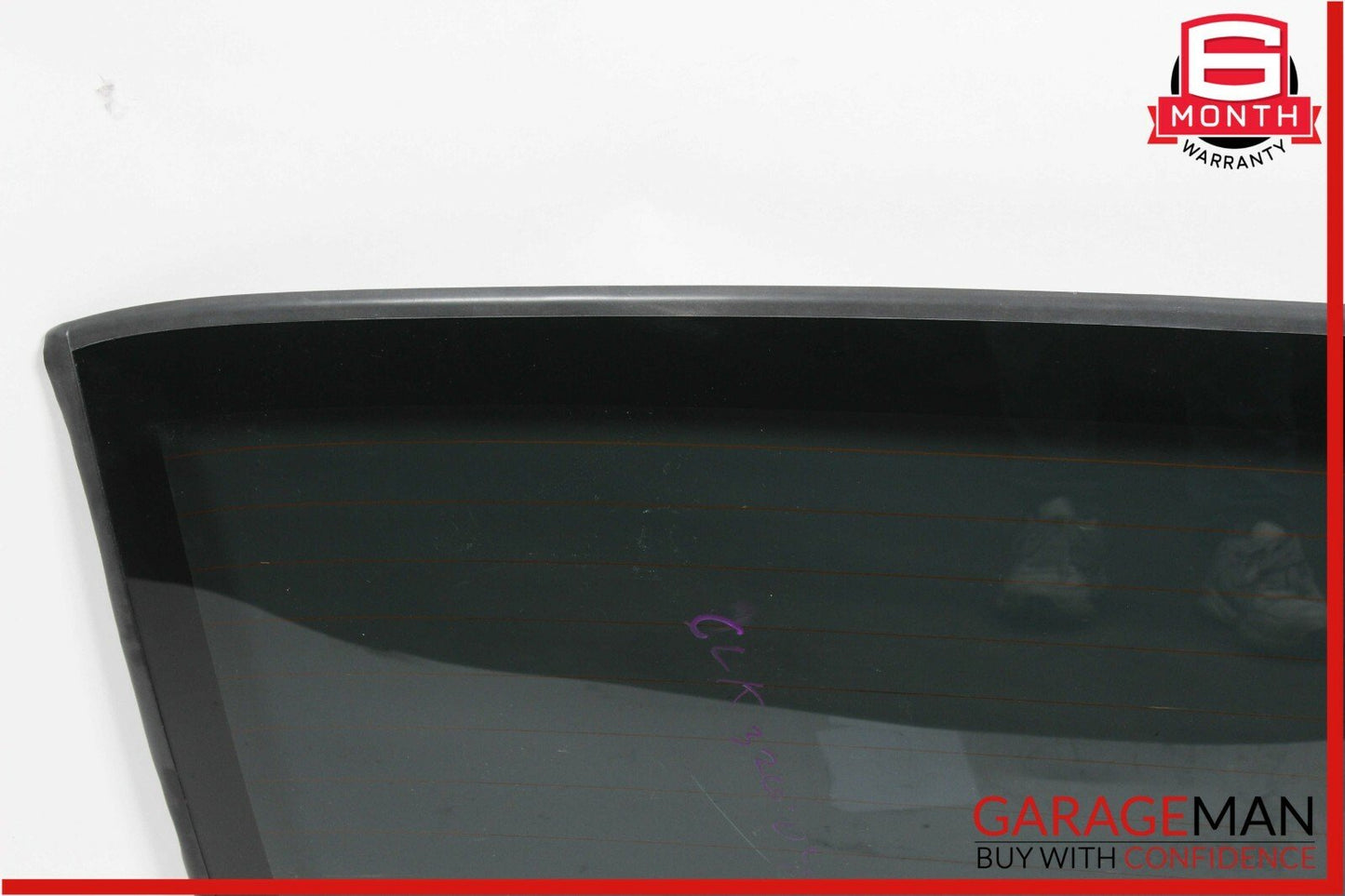 03-09 Mercedes W209 CLK500 Soft Top Convertible Rear Windshield Window Glass OEM
