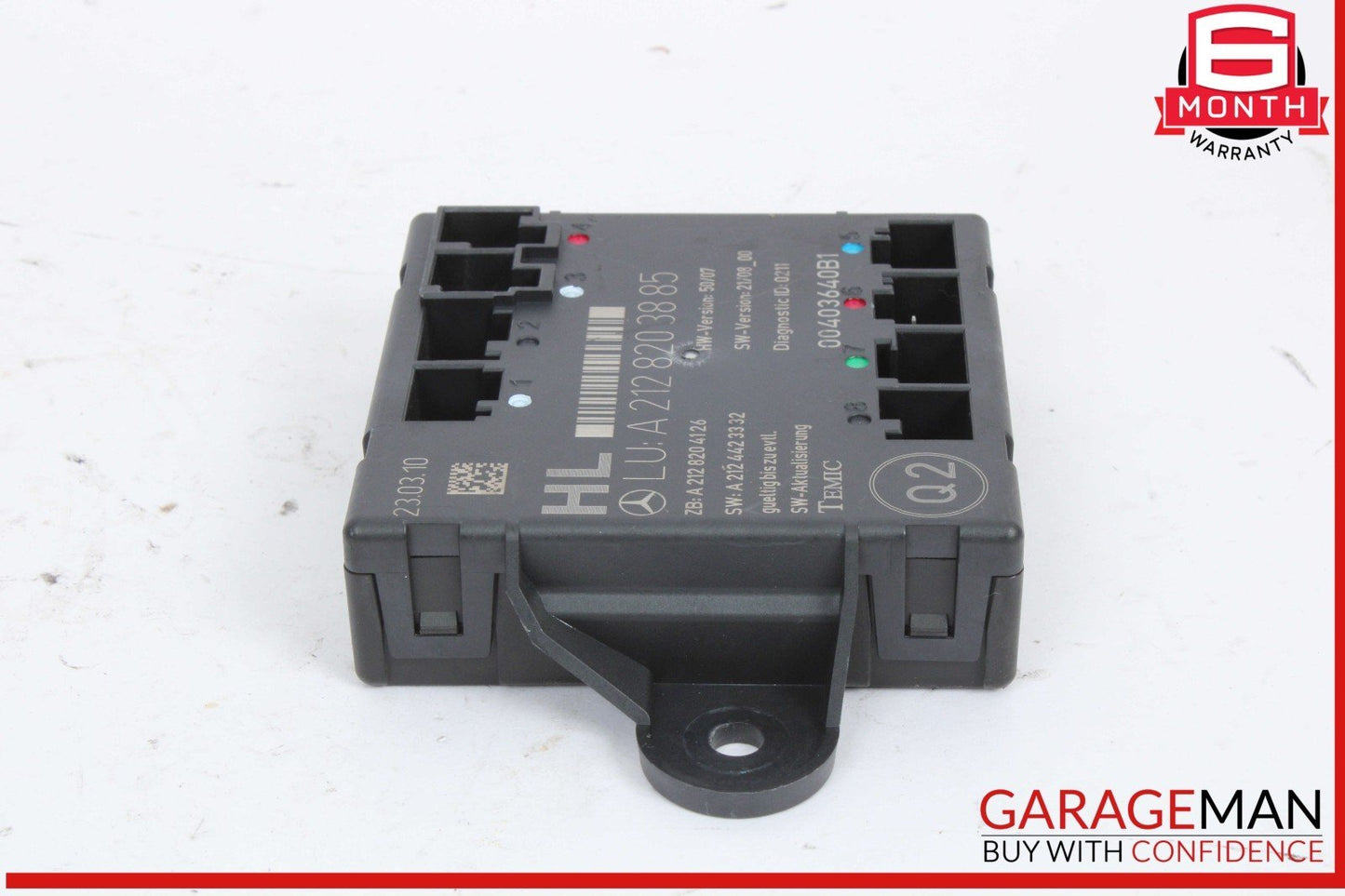 08-18 Mercedes W212 E350 Rear Left Driver Side Door Control Module Unit OEM