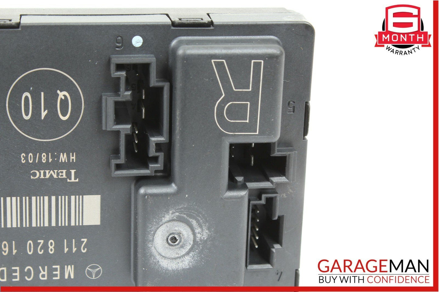 03-06 Mercedes W211 E350 E500 Rear Right Passenger Side Door Control Module Q10