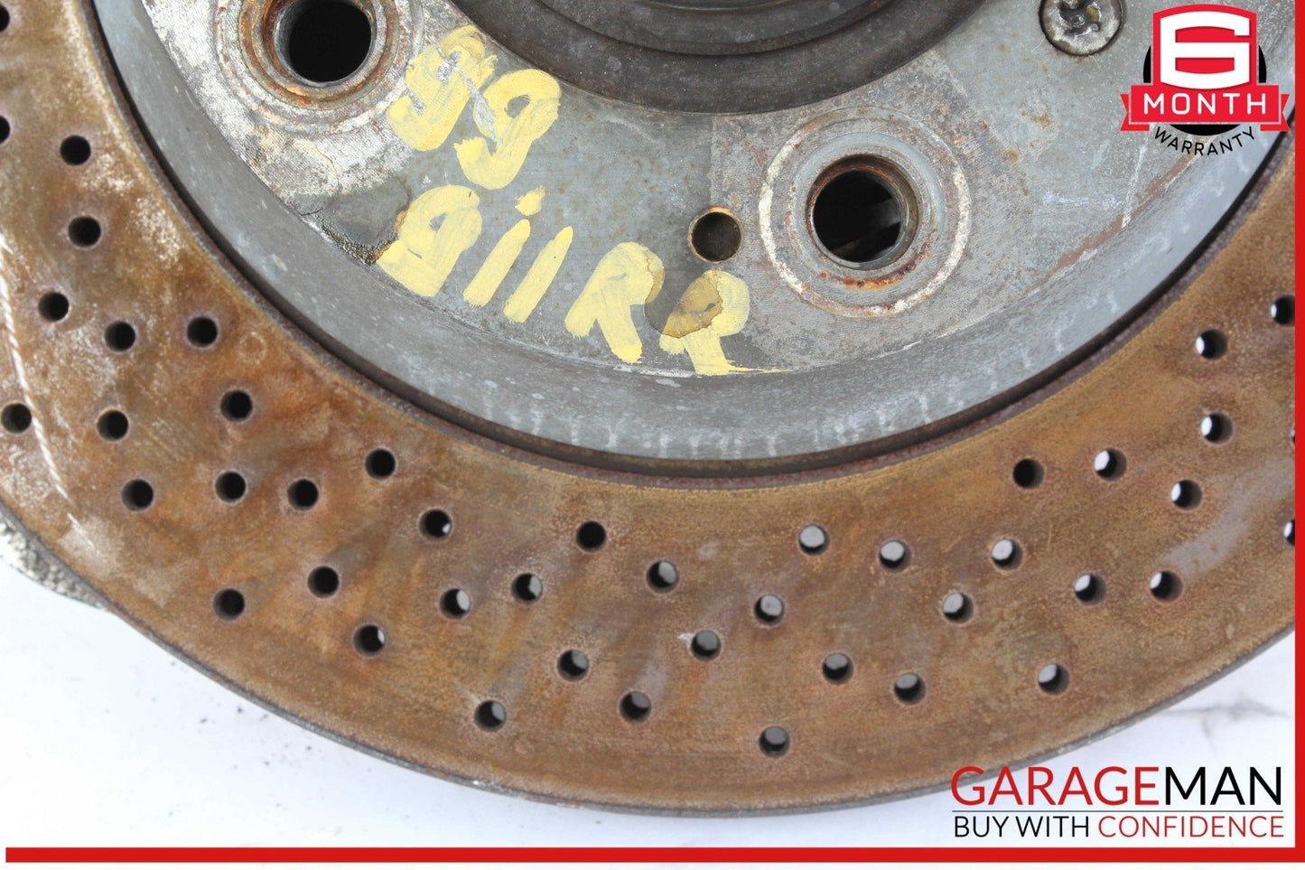 97-05 Porsche 911 Carrera Rear Right Side Spindle Knuckle w/ Rotor Disc OEM