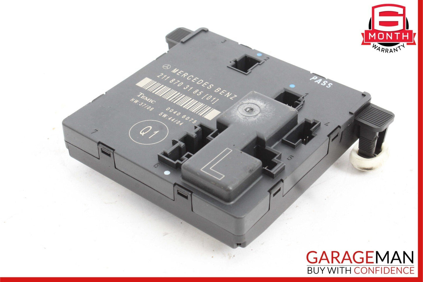 03-09 Mercedes W211 E350 E320 E63 Rear Left Side Door Controller Module Unit