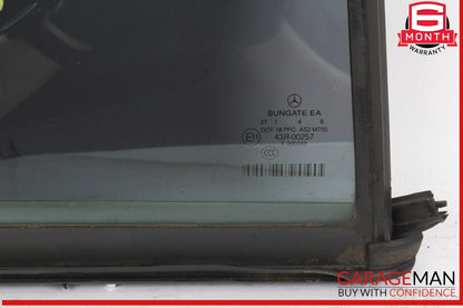07-13 Mercedes W221 S550 S63 AMG Rear Right Passenger Side Quarter Window Glass