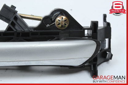 00-06 Mercedes W220 S500 Rear Left Side Exterior Door Handle Silver OEM